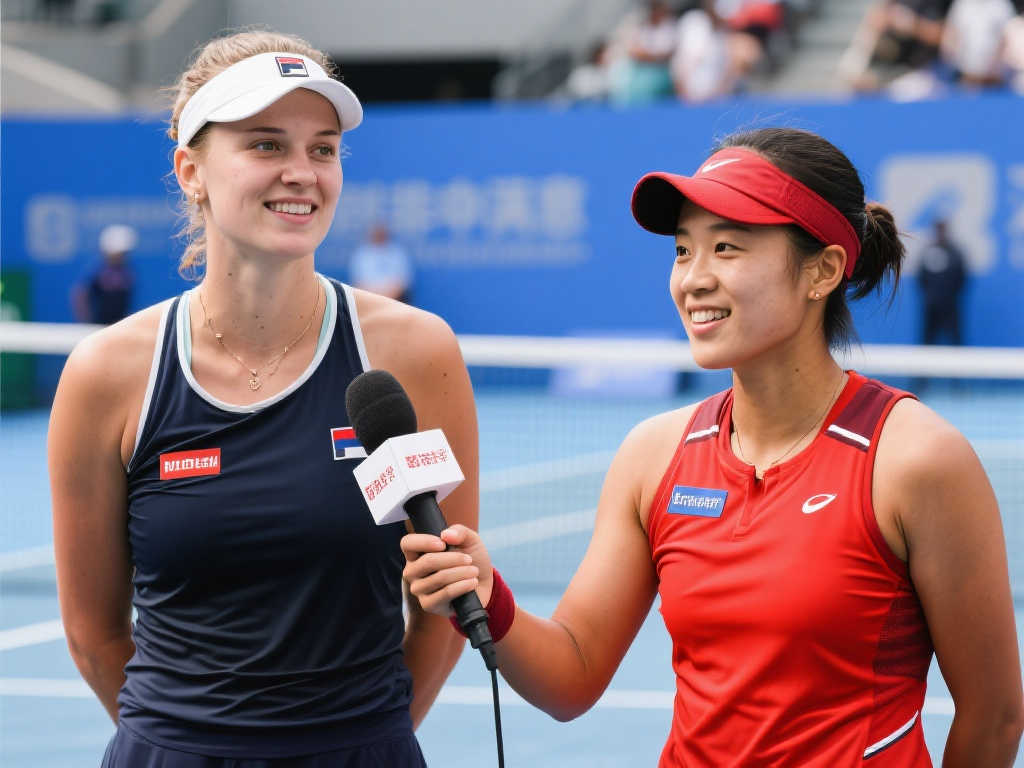 波塔波娃:郑钦文的成就令人惊叹,我对今日表现很满意 波塔波娃:郑钦文的成就令人惊叹,我对今日表现很满意